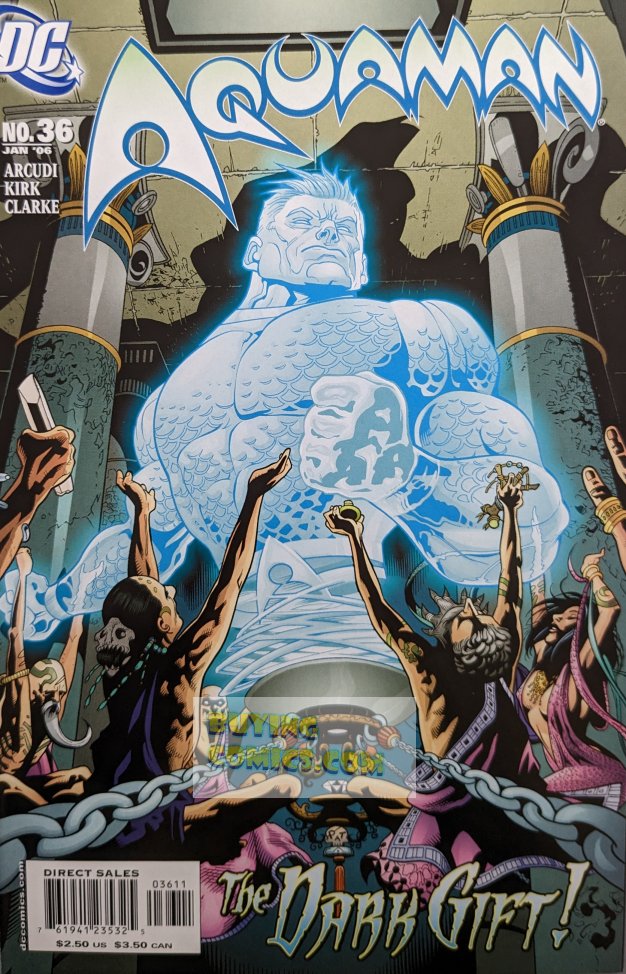 Aquaman #36 Comic Book Cover Art