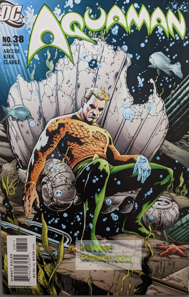Aquaman #38 Comic Book Cover Art