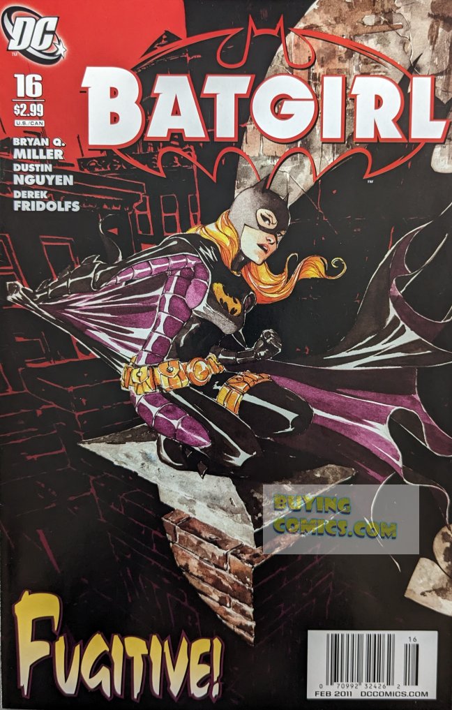 Batgirl #16 Comic Book Cover Art