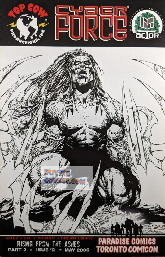 Cyber Force #2 Comic Book Cover Art by Marc Silvestri