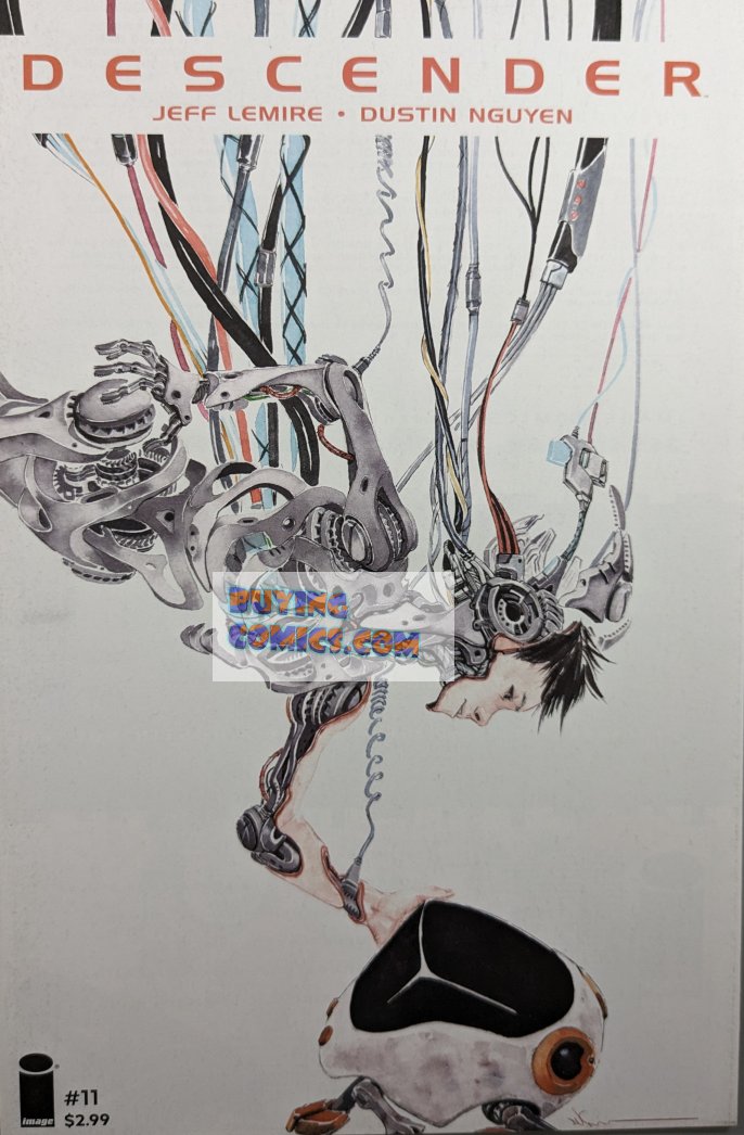 Descender #11 Comic Book Cover Art by Dustin Nguyen
