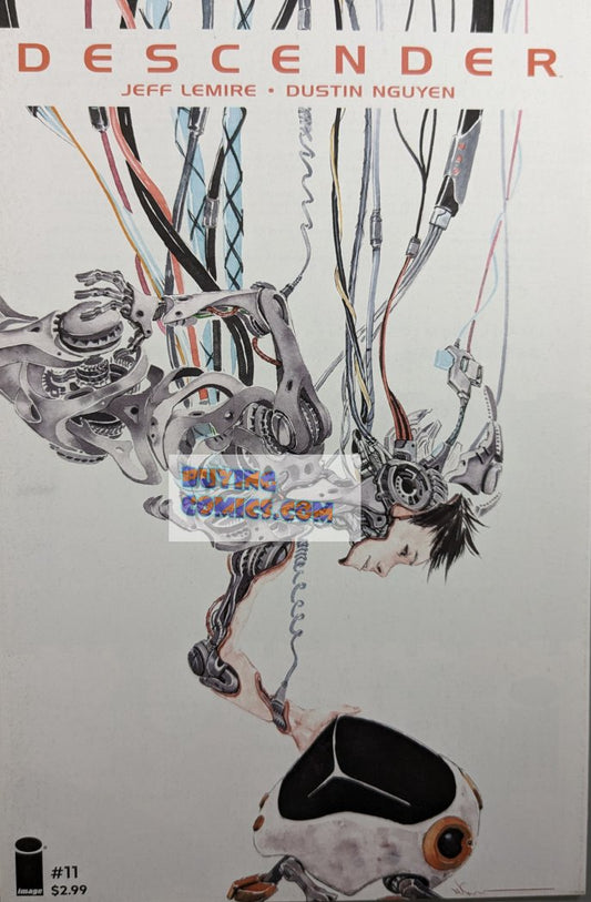 Descender #11 Comic Book Cover Art by Dustin Nguyen