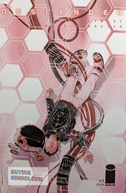 Descender #3 Comic Book Cover Art by Dustin Nguyen