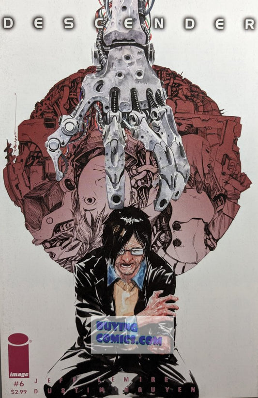 Descender #6 Comic Book Cover Art by Dustin Nguyen