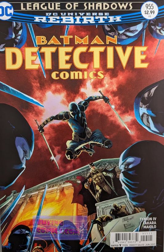 Detective Comics #955 Comic Book Cover Art