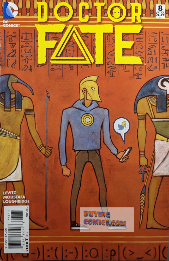 Doctor Fate #8 Comic Book Cover Art