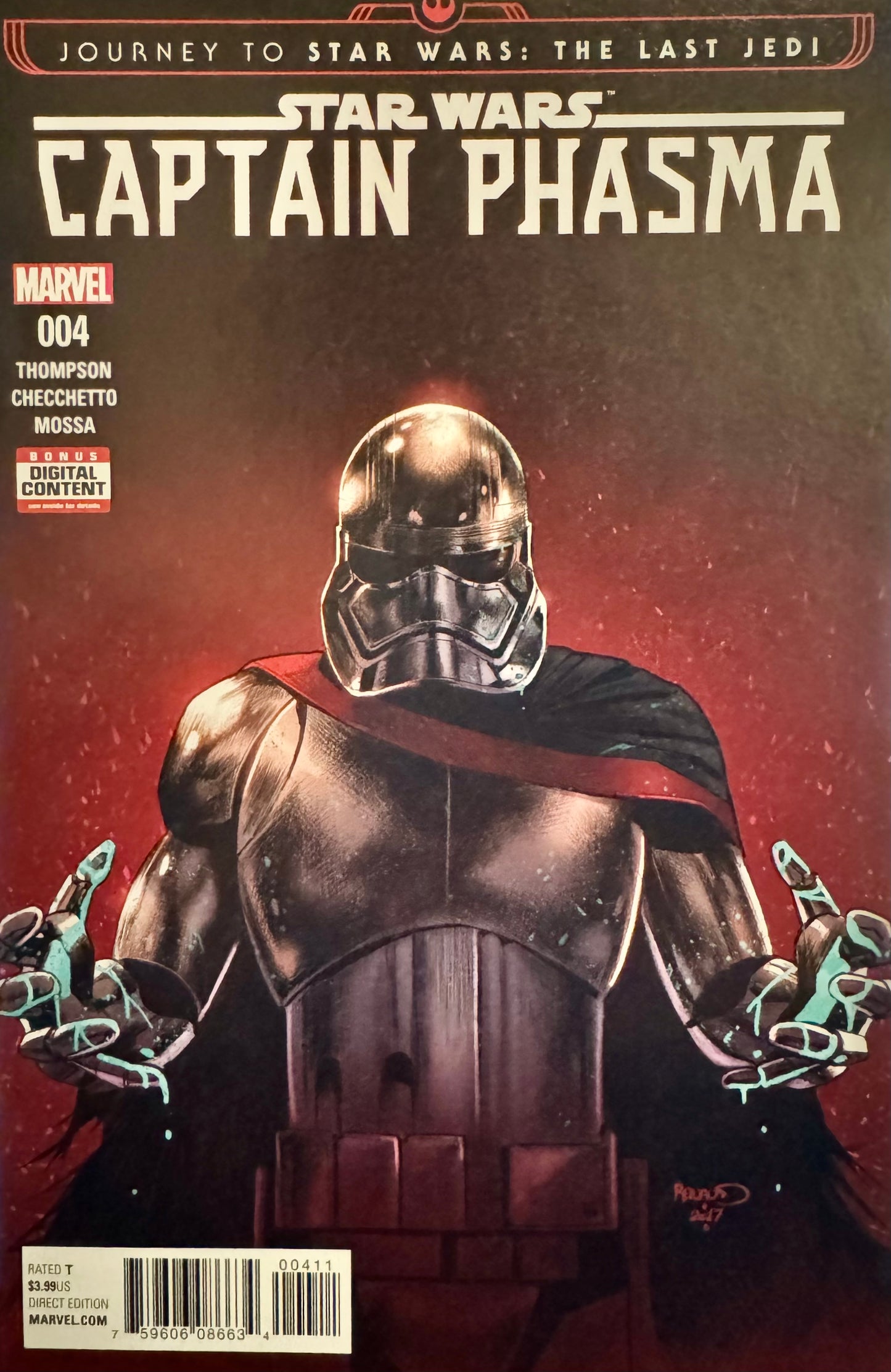 STAR WAS CAPTAIN PHASMA #4A