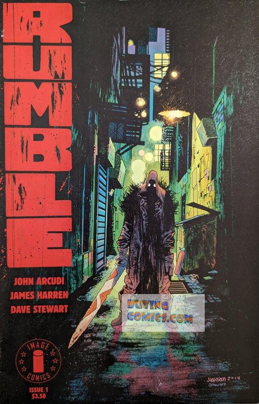 Rumble #1 Comic Book Cover Art