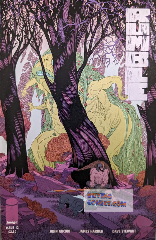 Rumble #12 Comic Book Cover Art