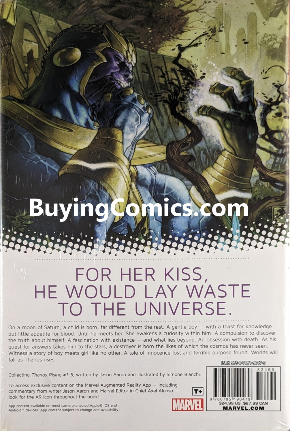 Thanos Rising (2013) Hardcover