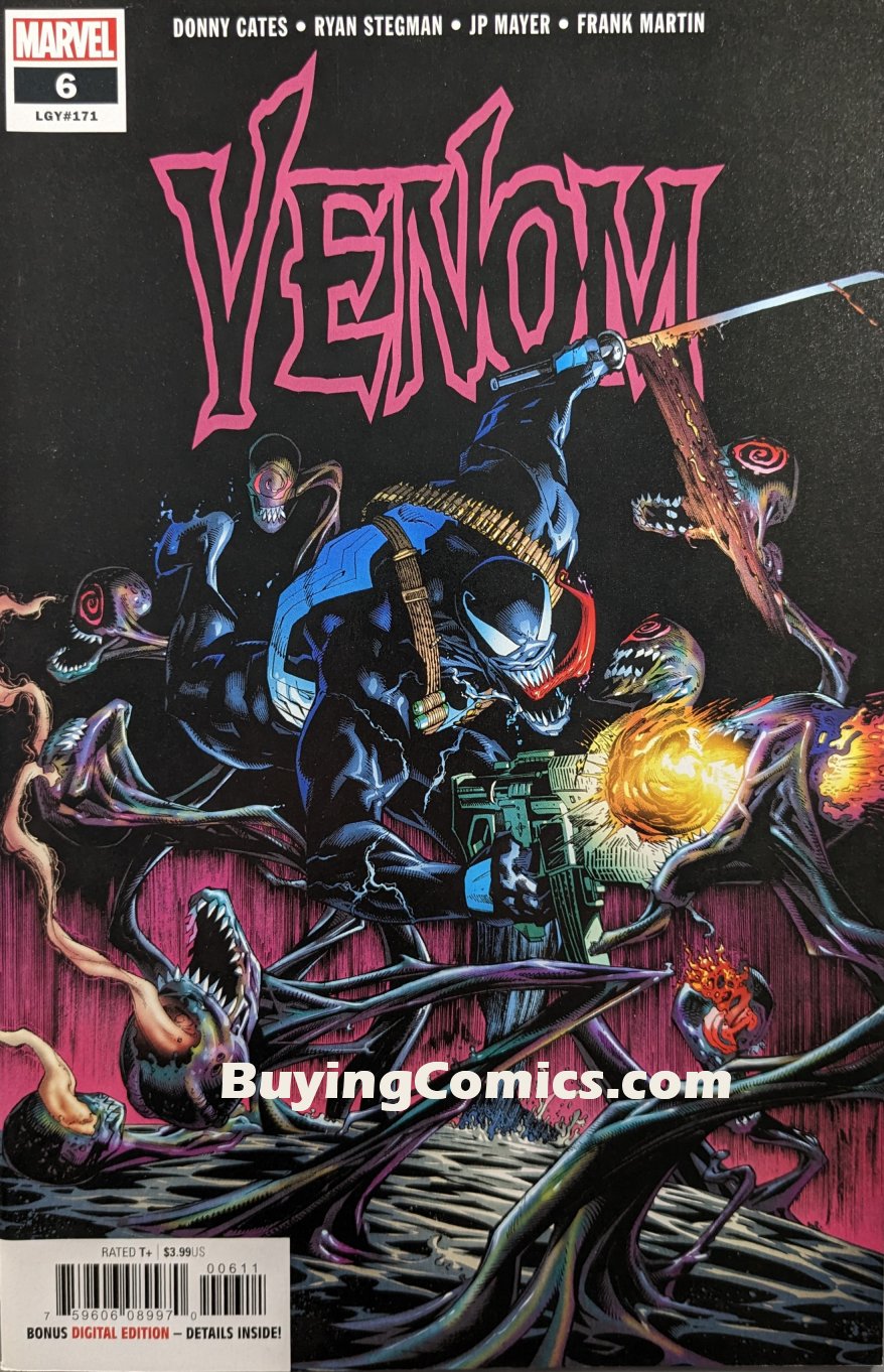 Venom #6 Comic Book Cover Art by Ryan Stegman