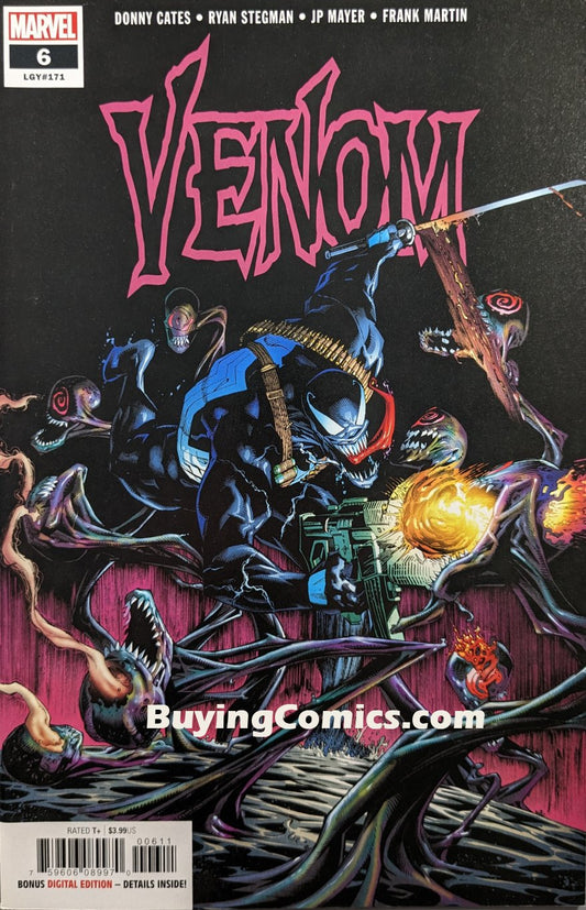 Venom #6 Comic Book Cover Art by Ryan Stegman