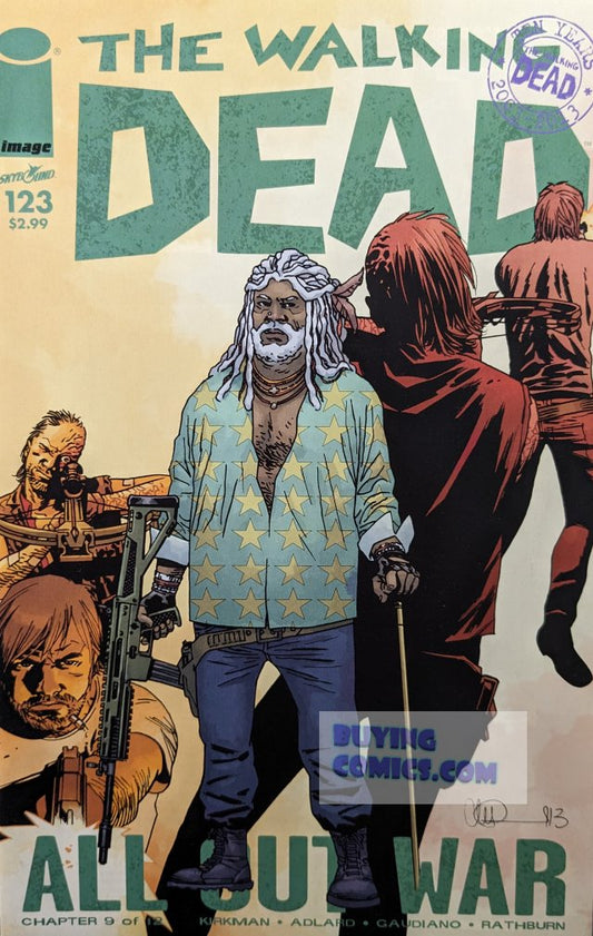 Walking Dead #123 Comic Book Cover Art