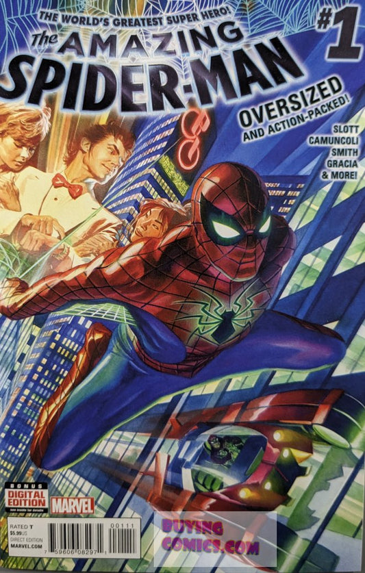 Amazing Spider-Man #1 Comic Book Cover Art