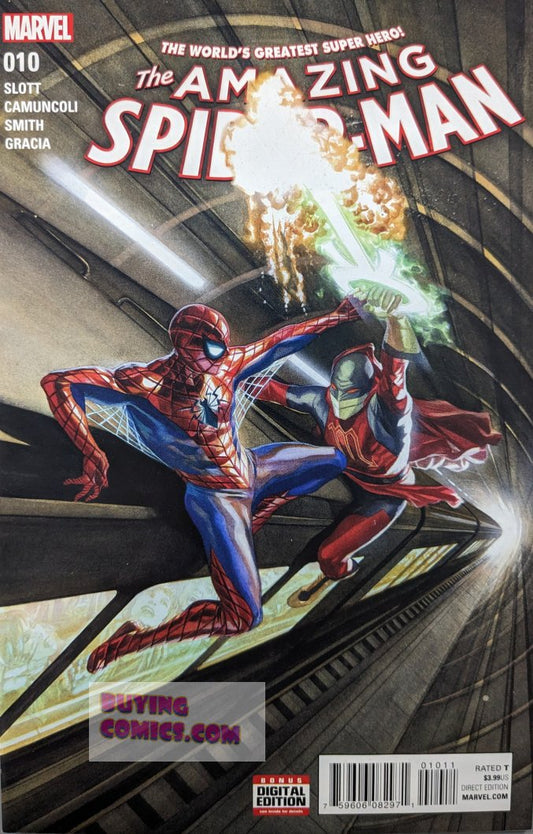 Amazing Spider-Man #10 Comic Book Cover Art