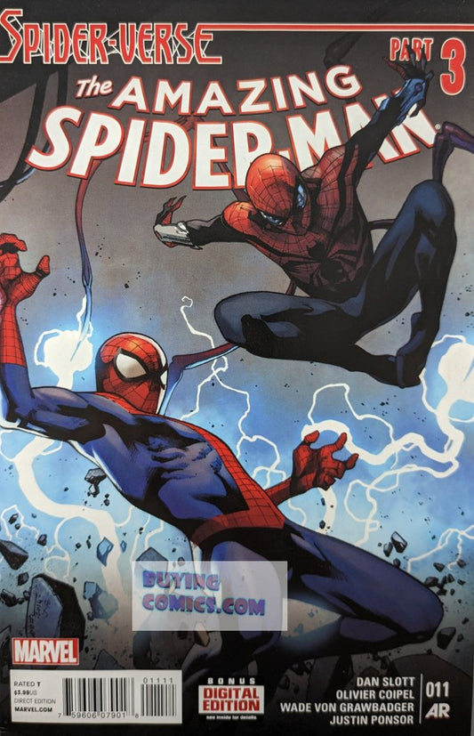 Amazing Spider-Man #11 Comic Book Cover Art