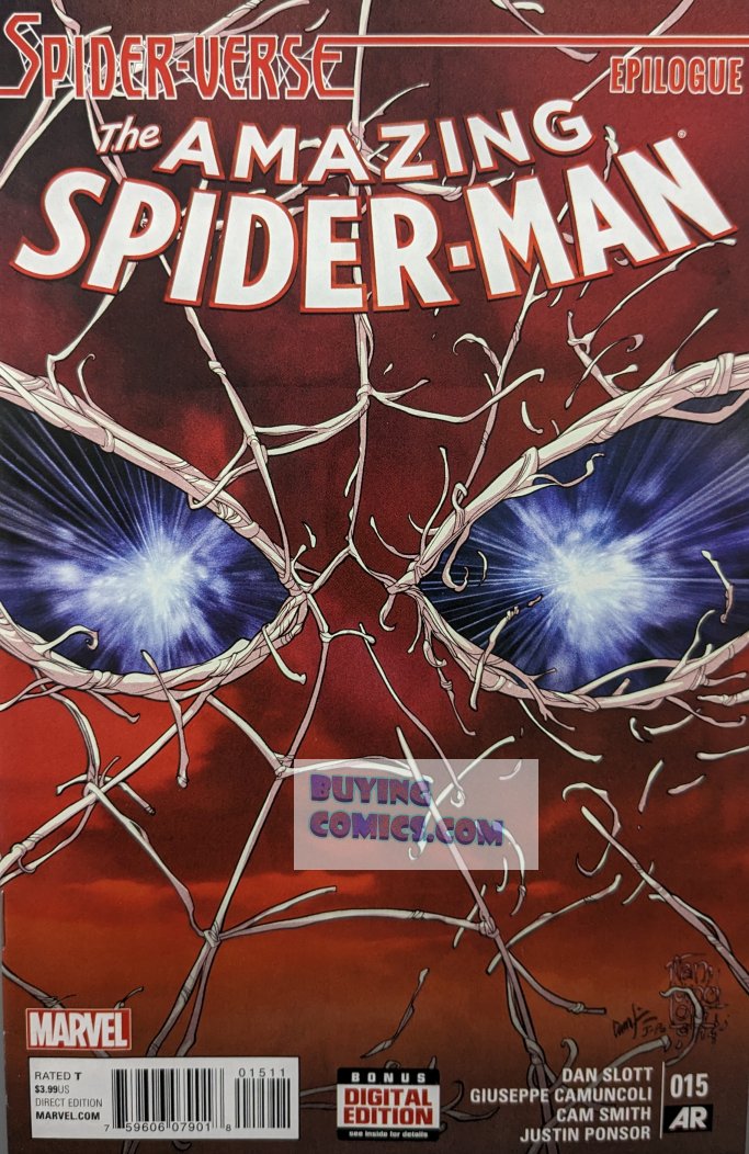 Amazing Spider-Man #15 Comic Book Cover Art