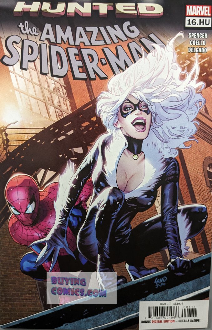 Amazing Spider-Man #16.HU Comic Book Cover Art