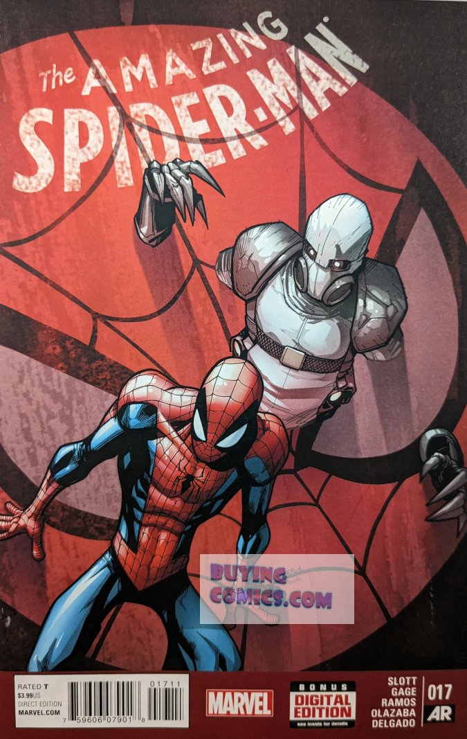 Amazing Spider-Man #17 Comic Book Cover Art