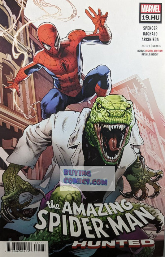 Amazing Spider-Man #19.HU Comic Book Cover Art