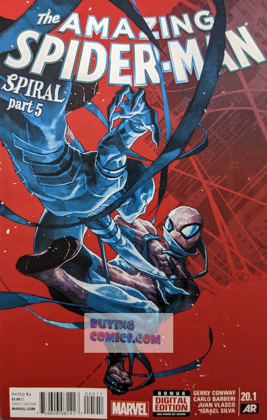 Amazing Spider-Man #20.1 Comic Book Cover Art