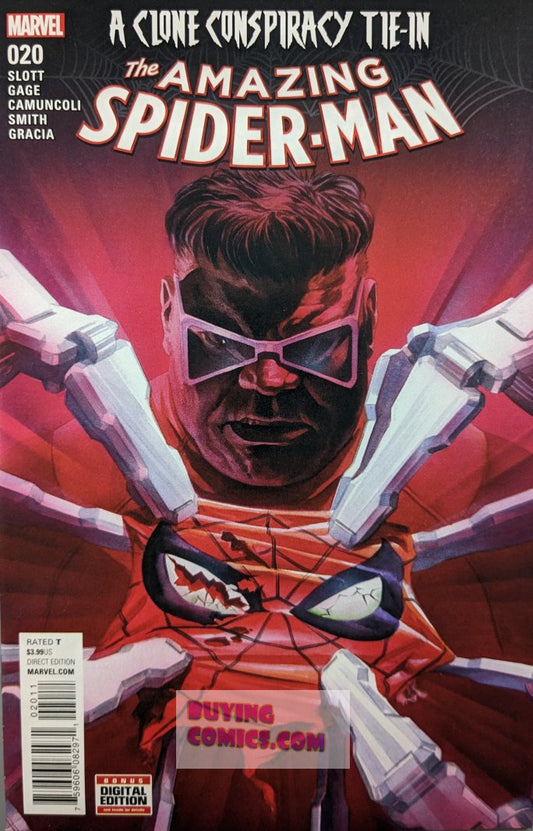 Amazing Spider-Man #20 Comic Book Cover Art