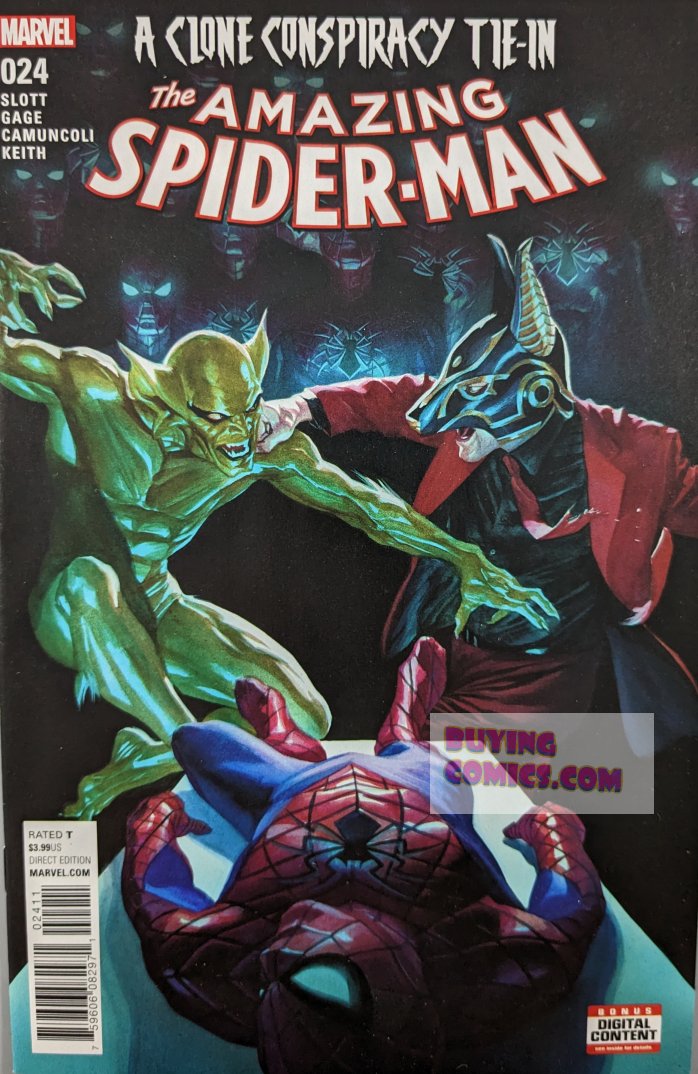 Amazing Spider-Man #24 Comic Book Cover Art