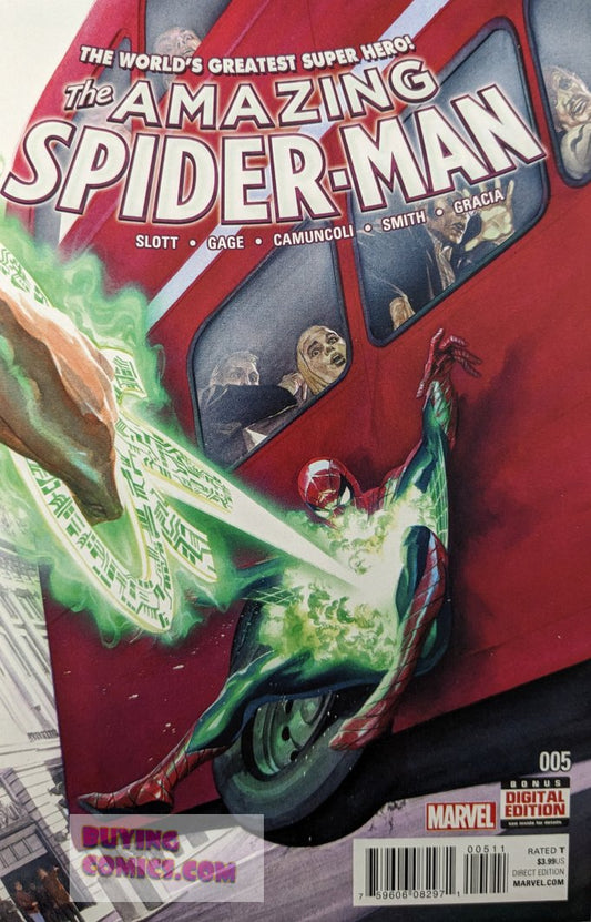 Amazing Spider-Man #5 Comic Book Cover Art