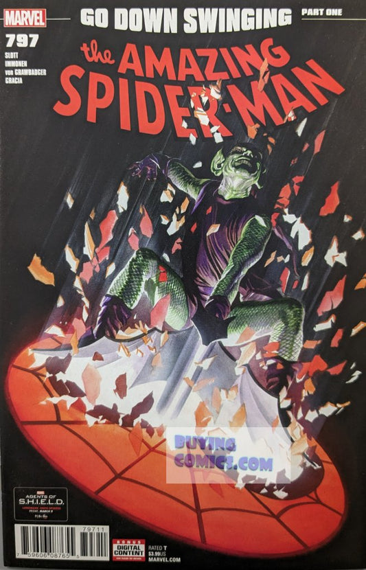 Amazing Spider-Man #797 Comic Book Cover Art