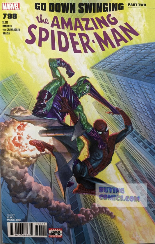 Amazing Spider-Man #798 Comic Book Cover Art