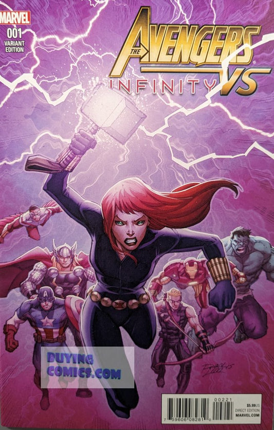 Avengers Vs Infinity #1 Comic Book Cover Art