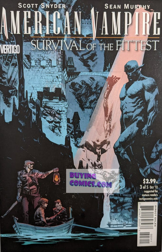 American Vampire: Survival Of The Fittest #3 Comic Book Cover Art