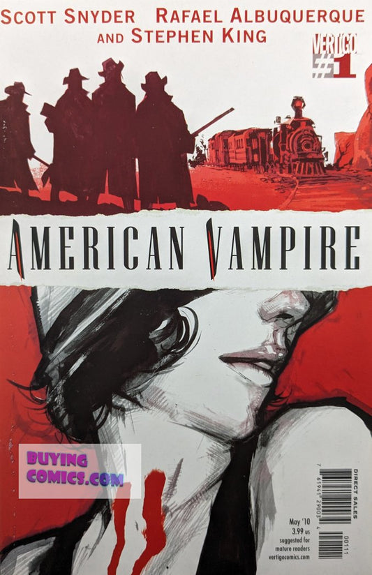 American Vampire #1 Comic Book Cover Art