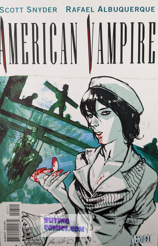 American Vampire #7  Comic Book Cover Art