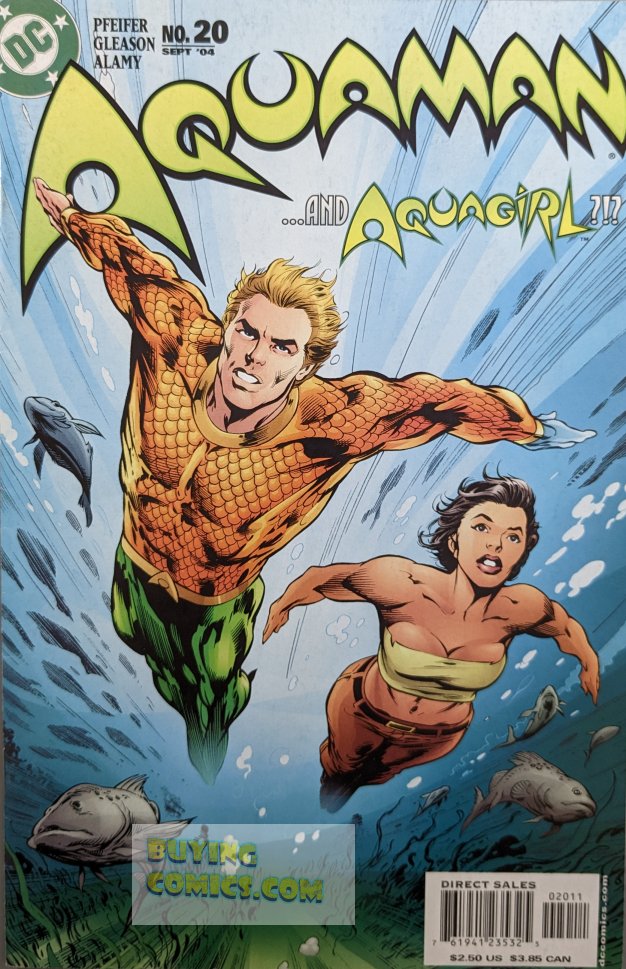 Aquaman #20 Comic Book Cover Art