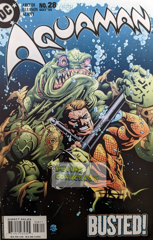 Aquaman #28 Comic Book Cover Art