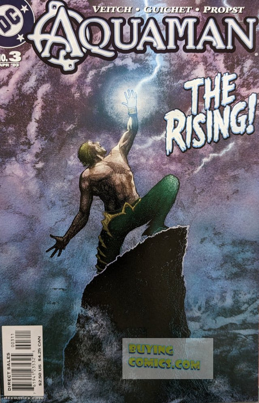 Aquaman #3 Comic Book Cover Art