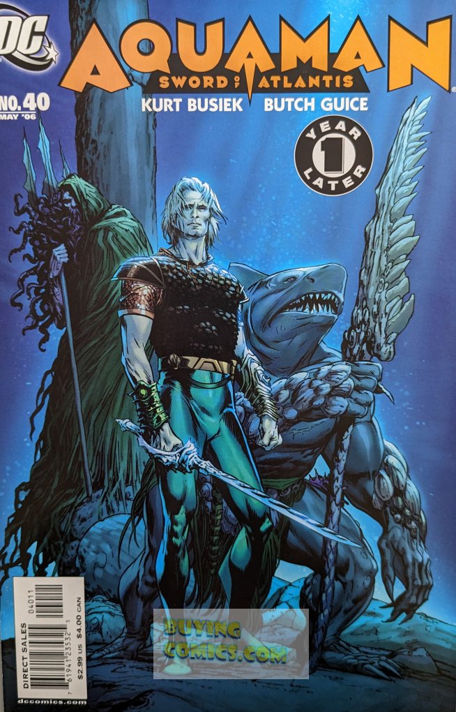 Aquaman #40 Comic Book Cover Art