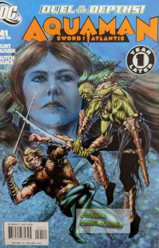 Aquaman #41 Comic Book Cover Art