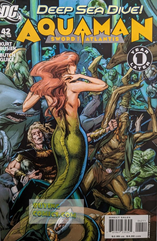 Aquaman #42 Comic Book Cover Art