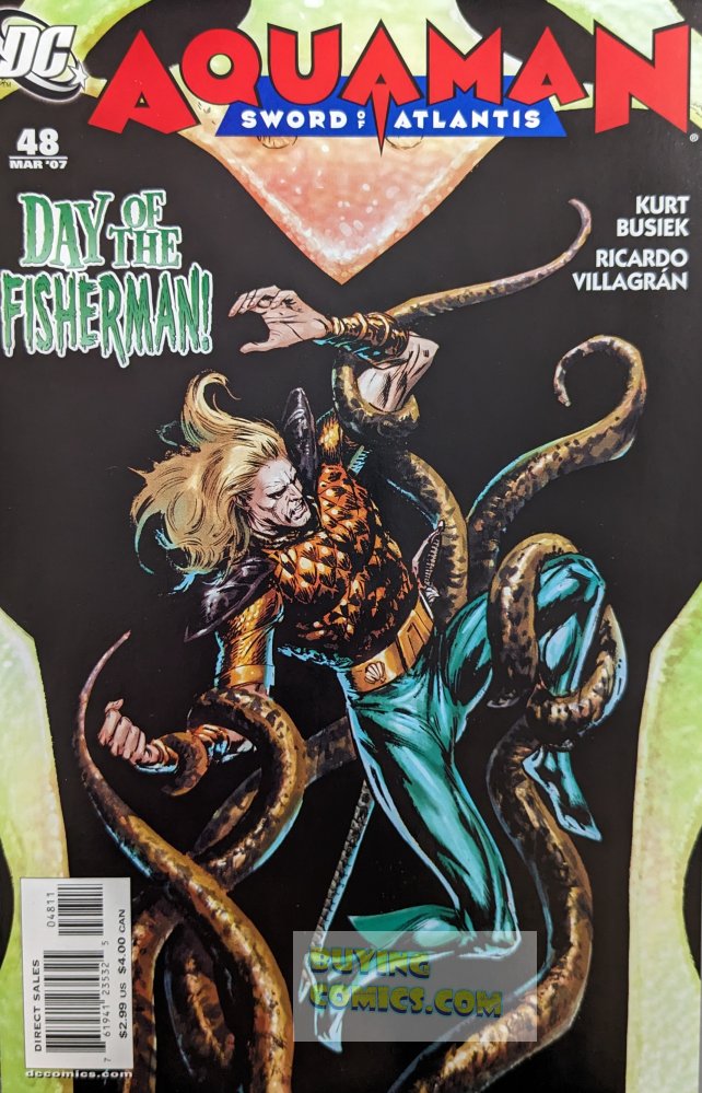 Aquaman #48 Comic Book Cover Art