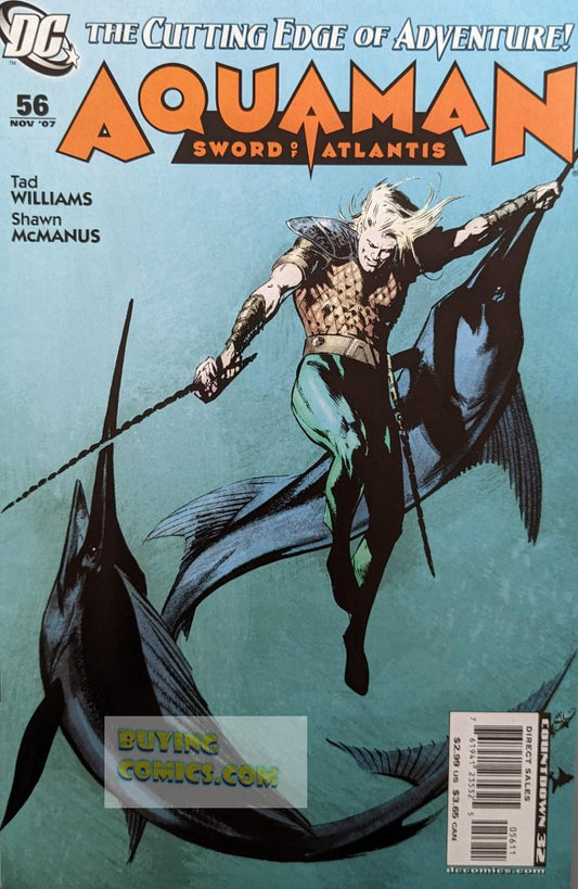 Aquaman #56 Comic Book Cover Art