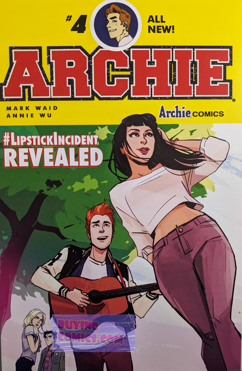 Archie #4 Comic Book Cover Art