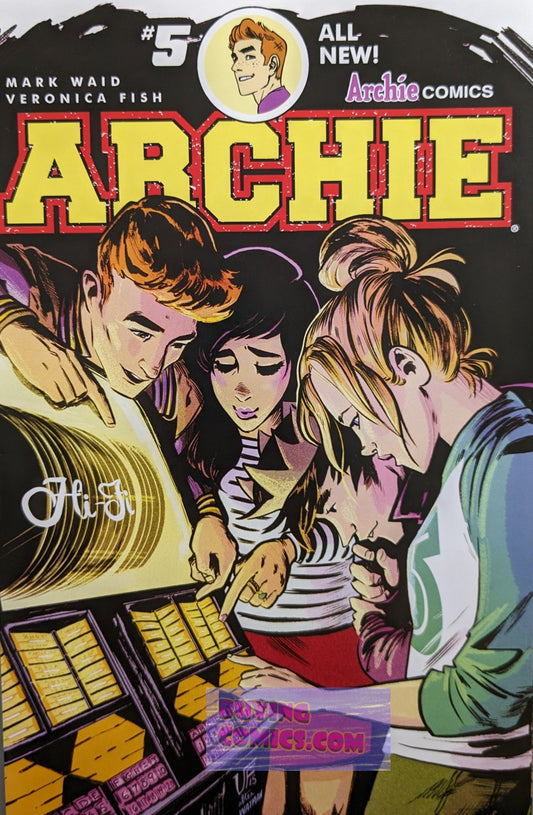 Archie #5 Comic Book Cover Art