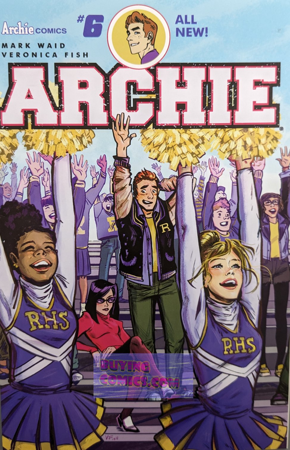 Archie #6 Comic Book Cover Art