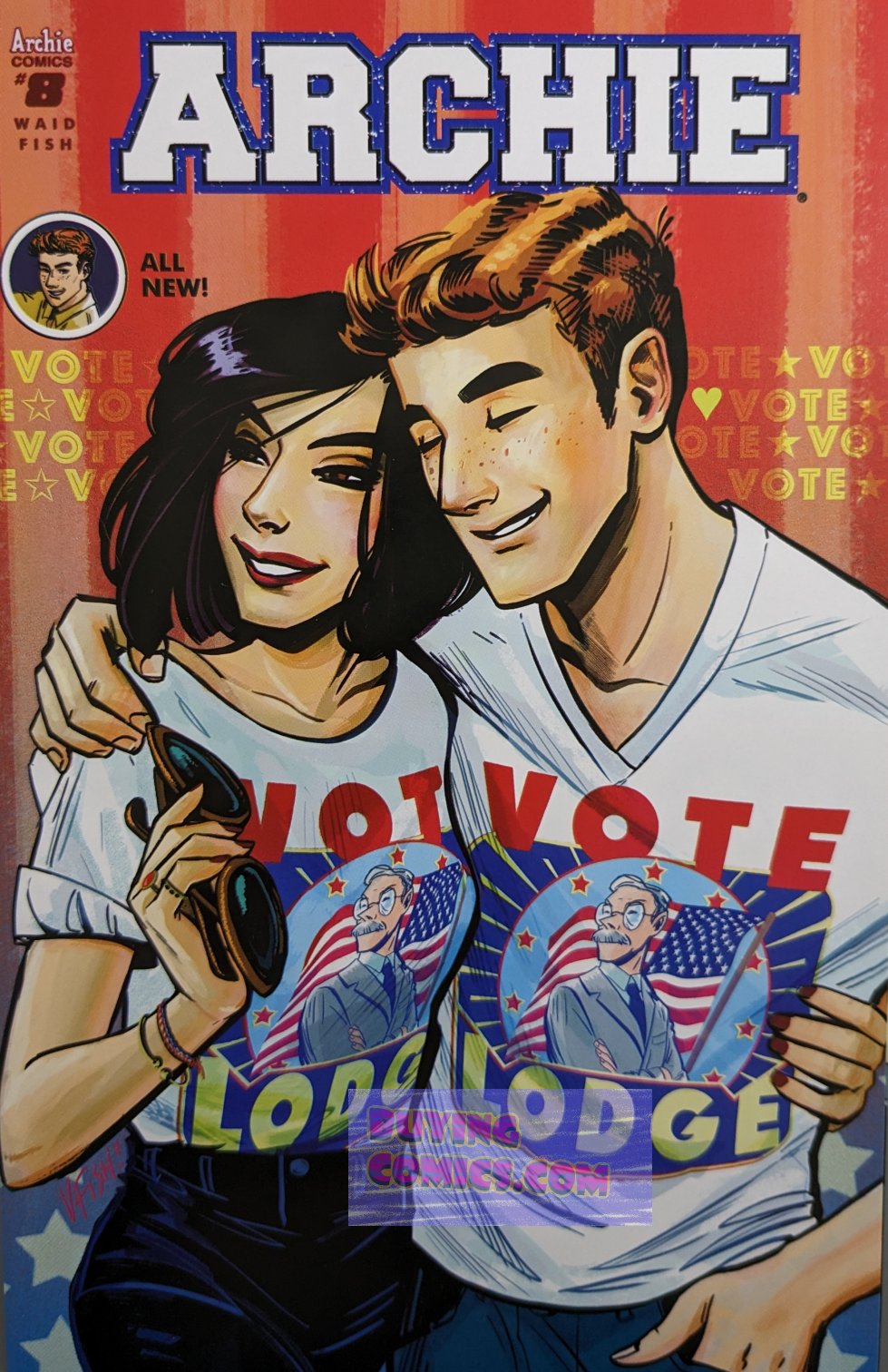 Archie #8 Comic Book Cover Art