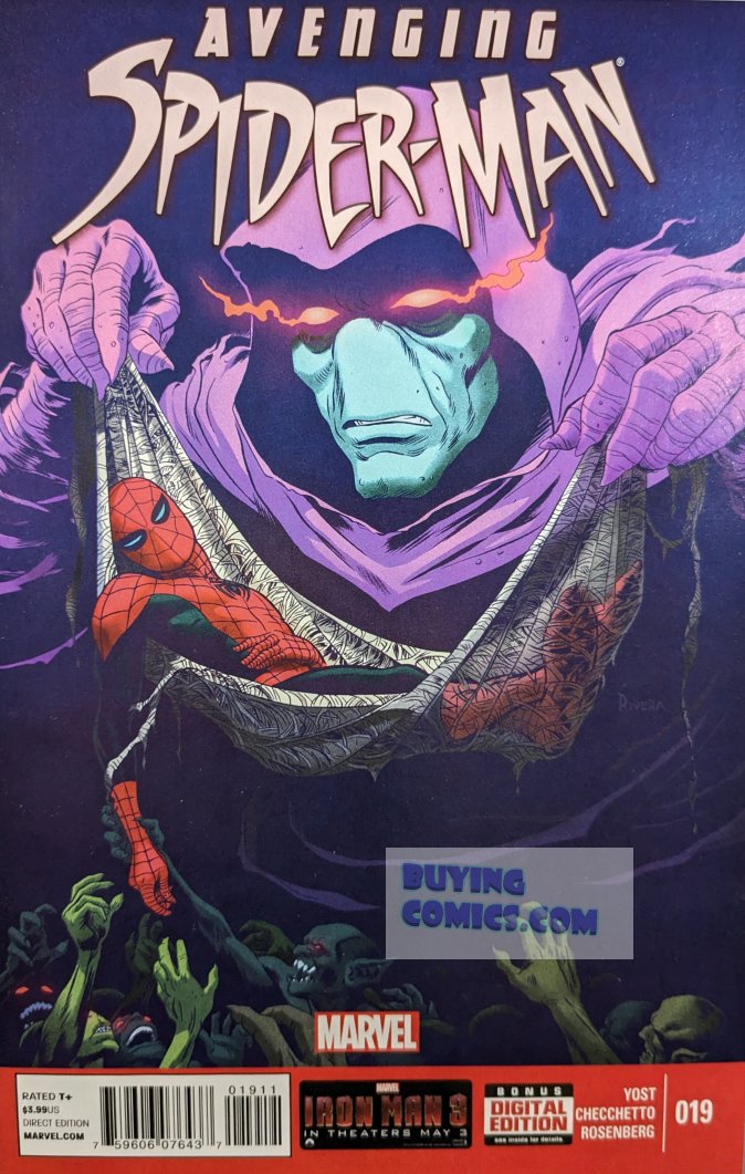 Avenging Spider-Man #19 Comic Book Cover Art