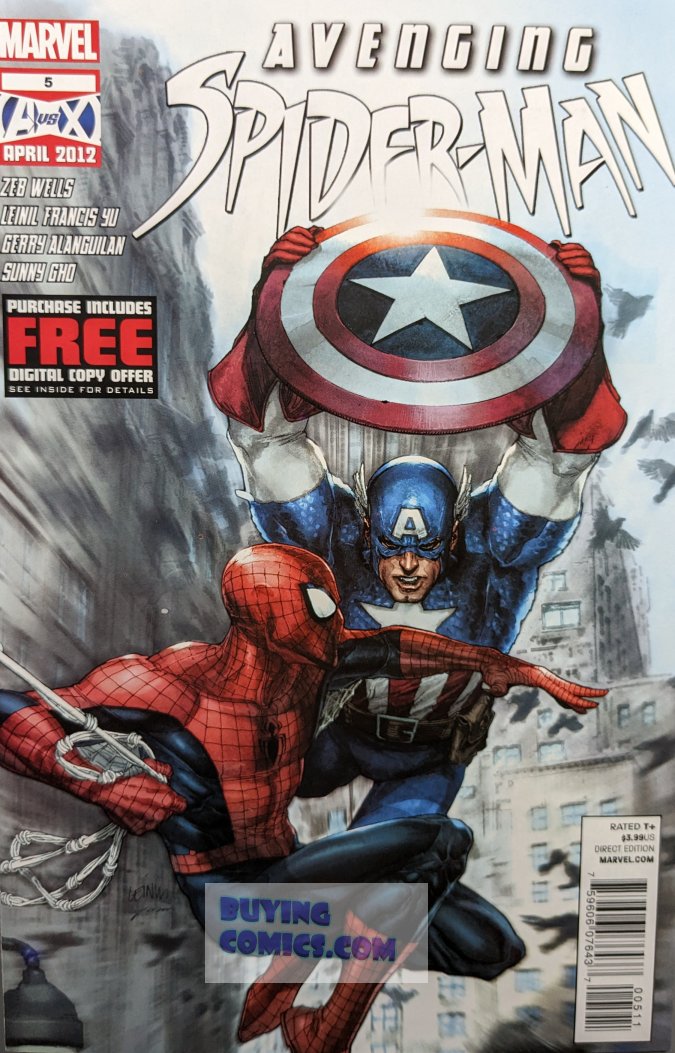 Avenging Spider-Man #5 Comic Book Cover Art