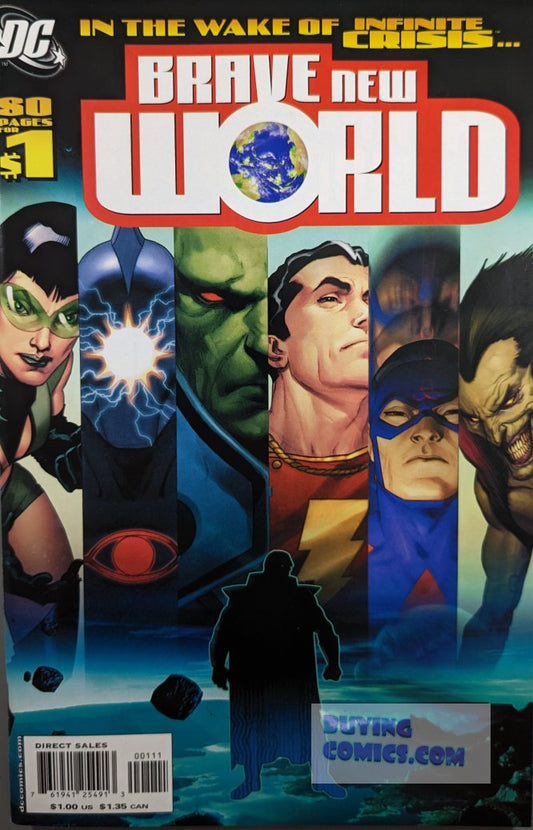 Brave New World #1 Comic Book Cover Art