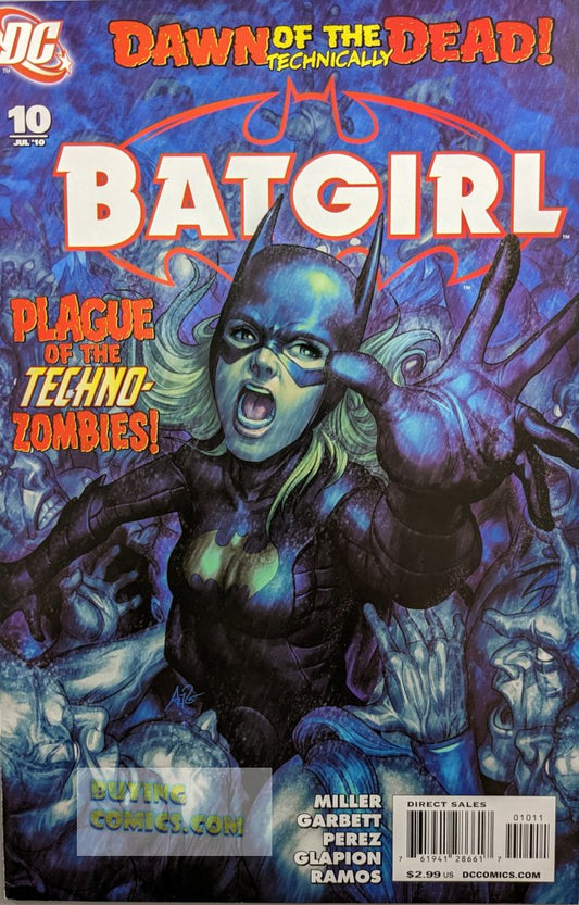 Batgirl #10 Comic Book Cover Art